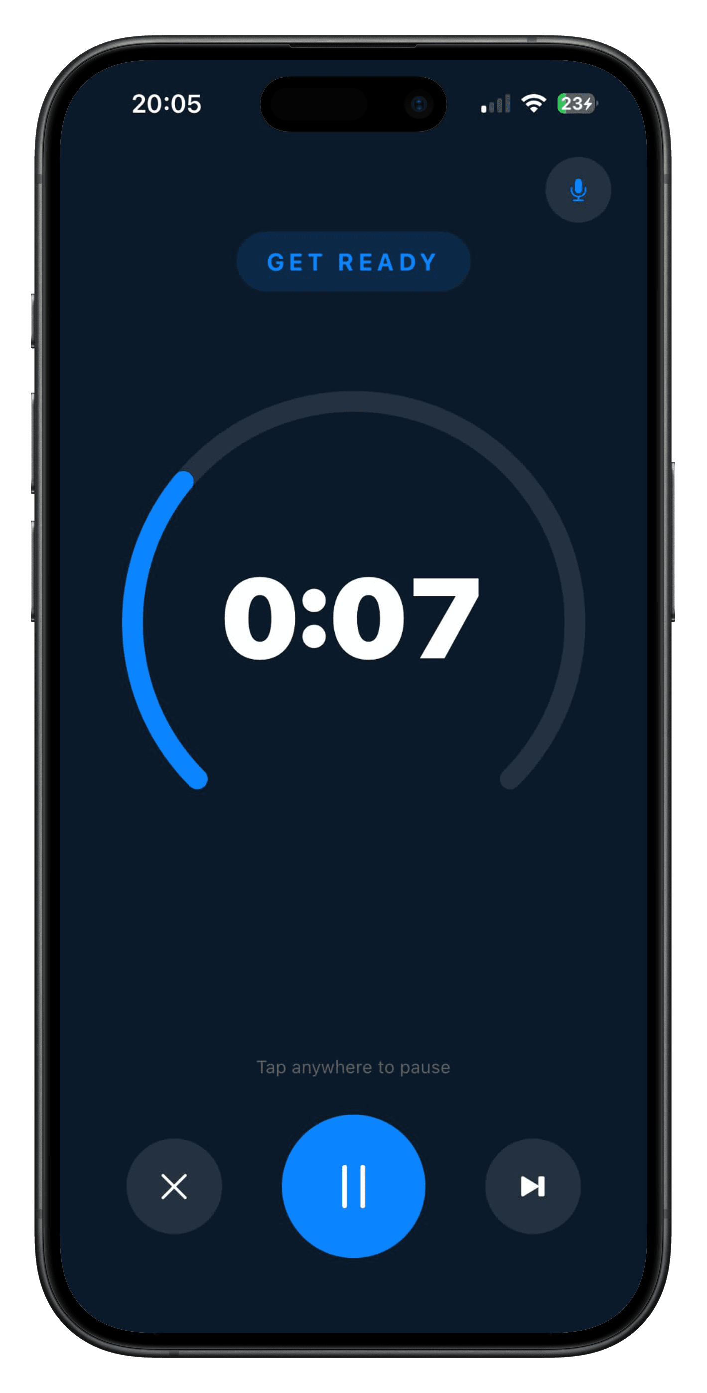 Punch Clock — écran 1